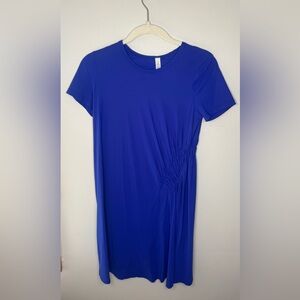 Lululemon Seek Sun Ruched Dress Lazurite